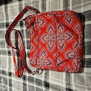 Vera Bradley cross body tote bag